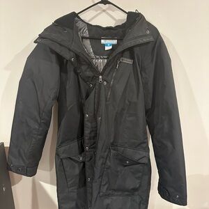 Columbia Womens Suttle Mountain Long Insulated Jacket - Black